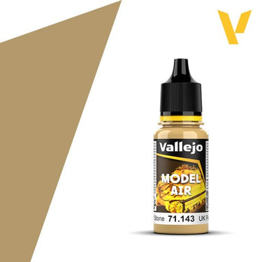 Vallejo 71143 Model Air UK Light Stone 17ml
